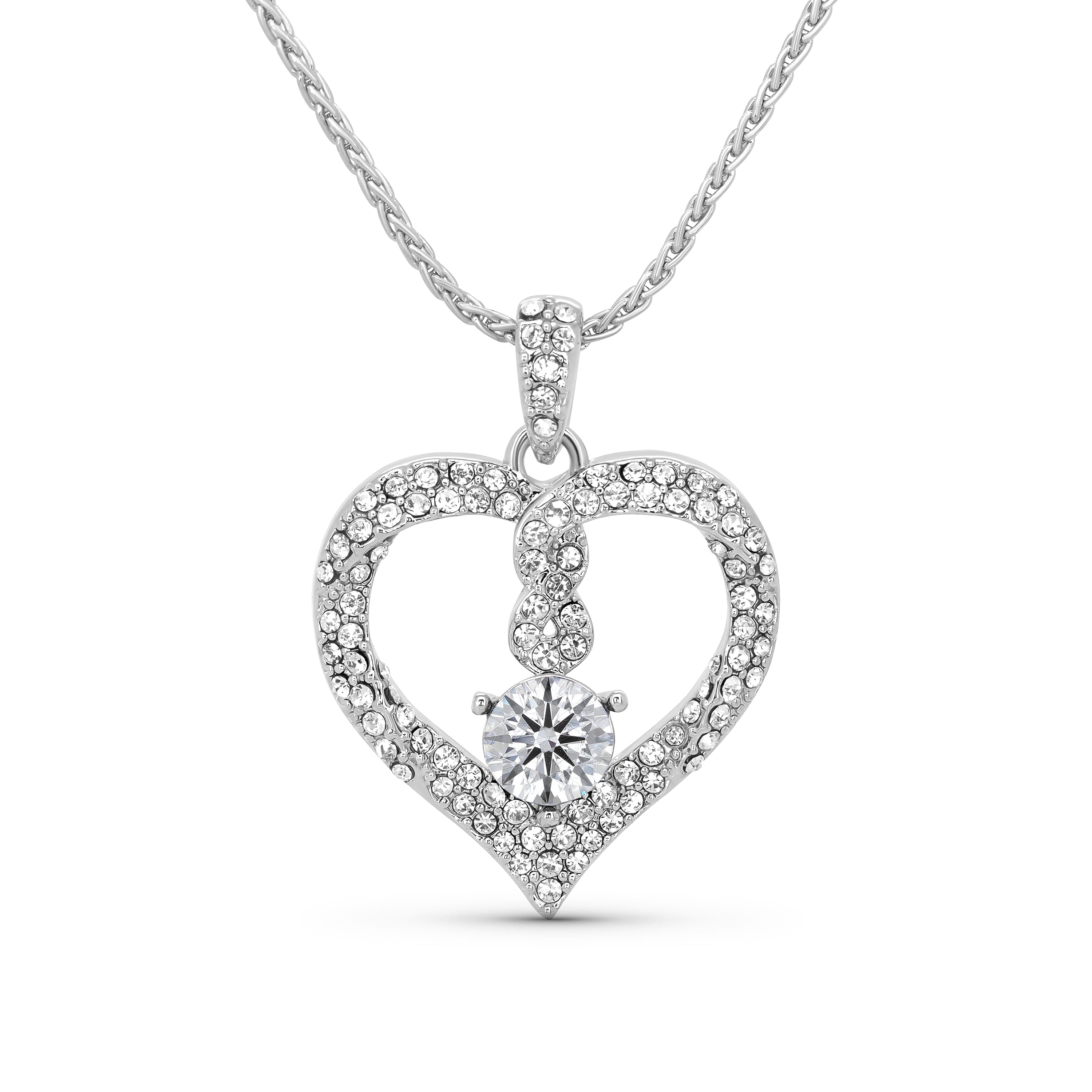 TRYNDI Infinity Birthstone Necklace