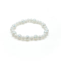 Cupid white crystal stretch bracelet