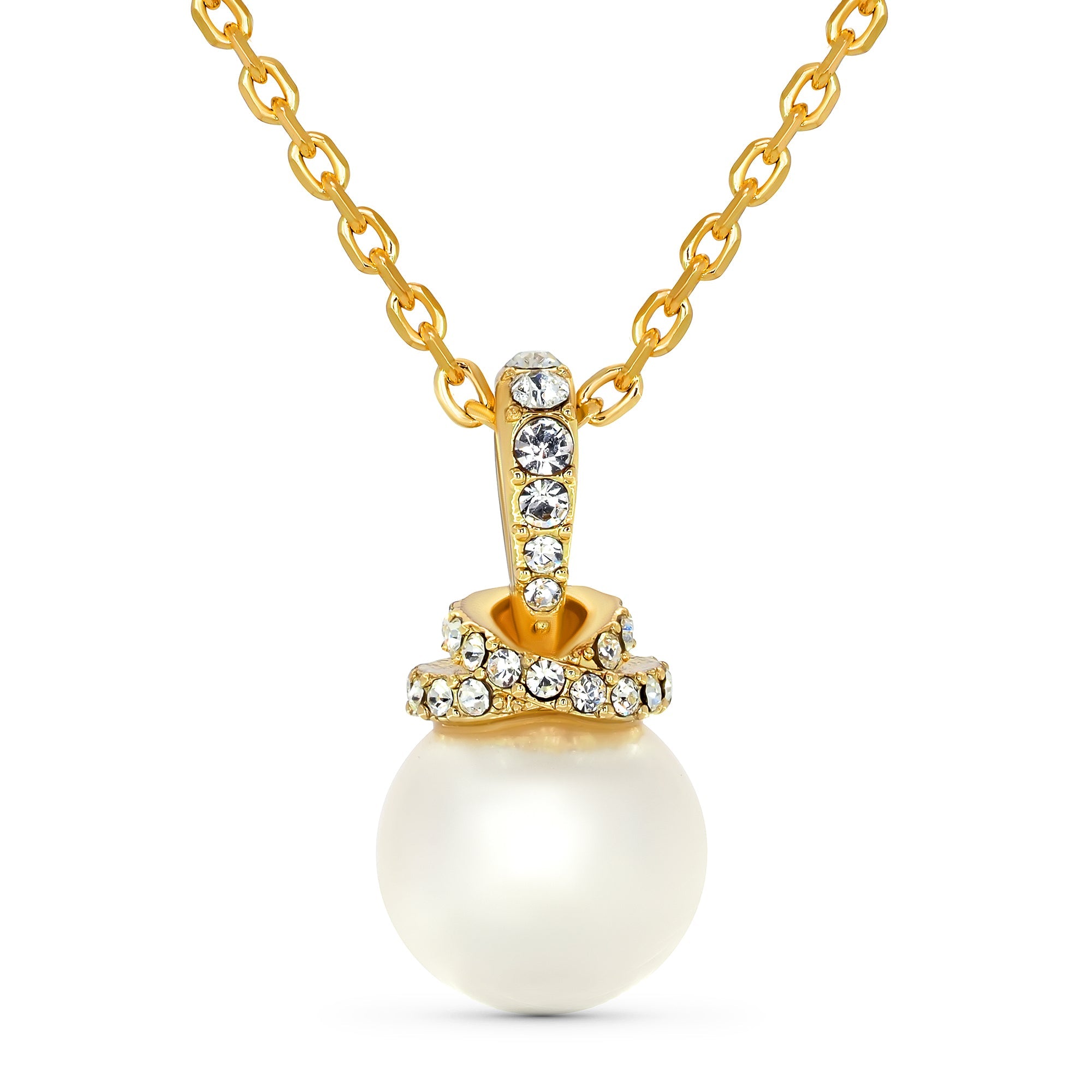 Single Radiant Pearl Necklace